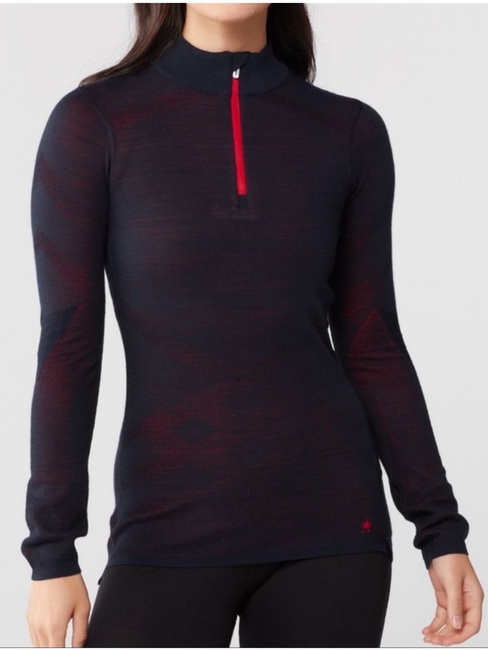 Smarwool - Intraknit 200 zip up Base layer top shirt blouse
